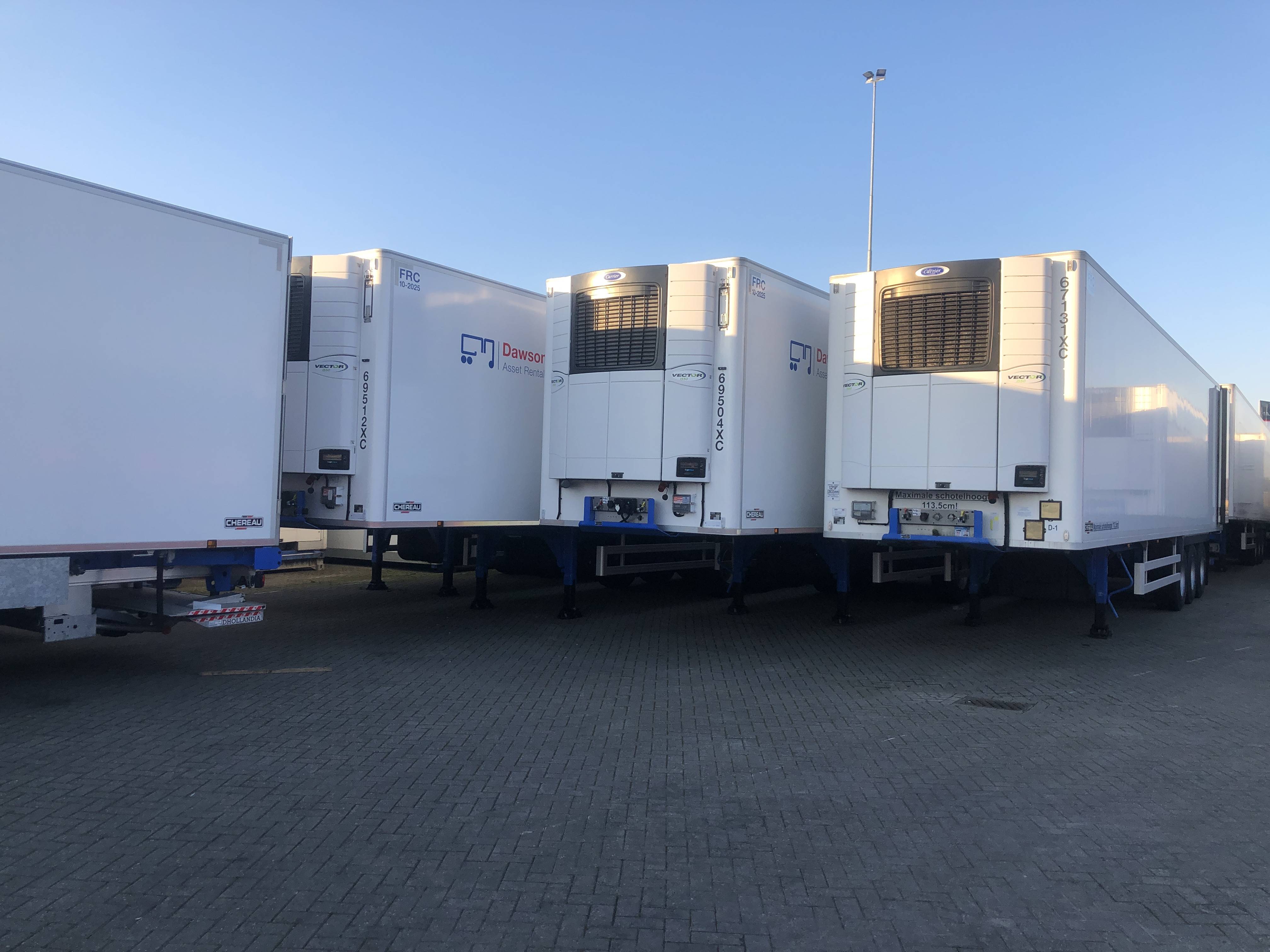 Koeltrailer huren