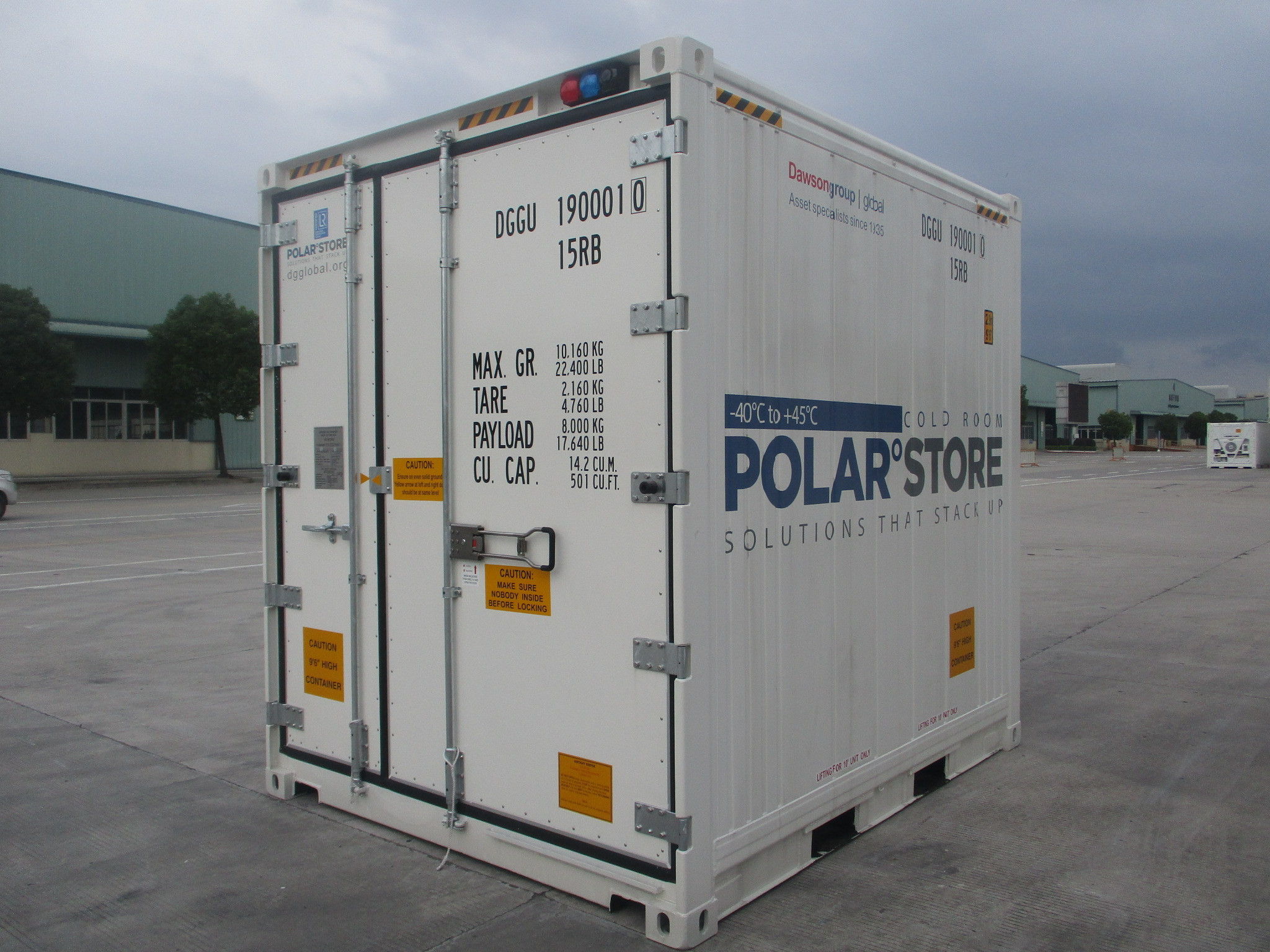 Koelcontainer huren van Polar°Store