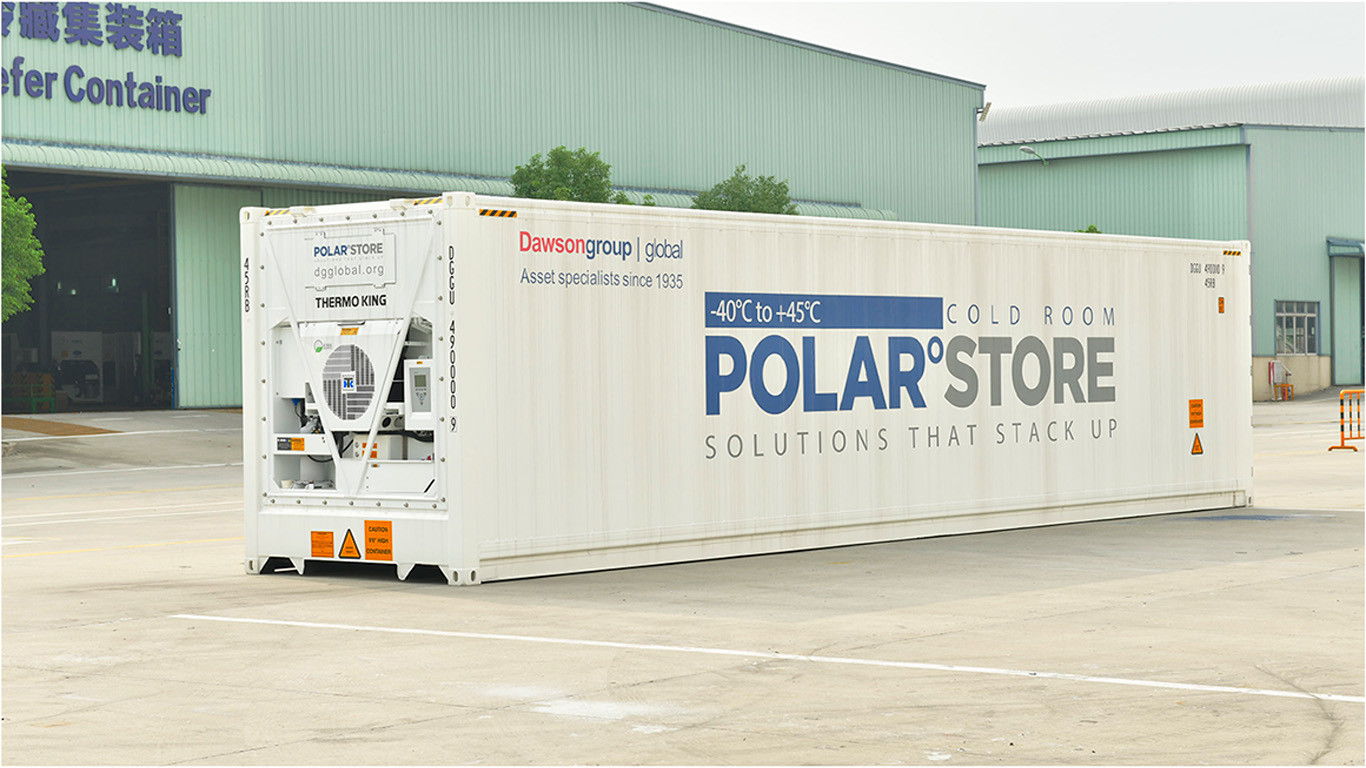 Onze nieuwste productserie; Polar°Store 10ft, 20ft, 40ft en geschakelde High cube koelcontainers.